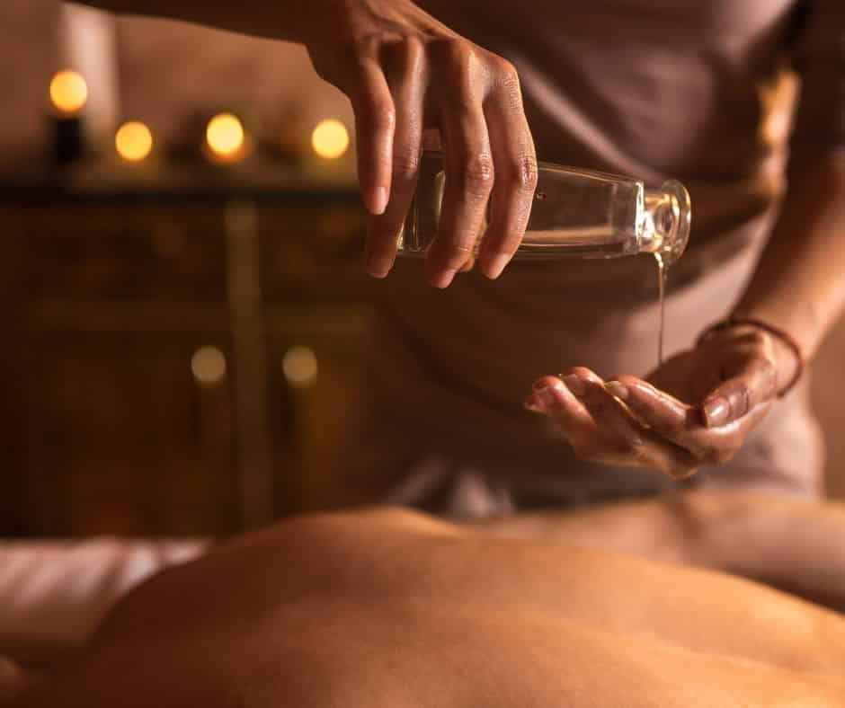 image massage huile